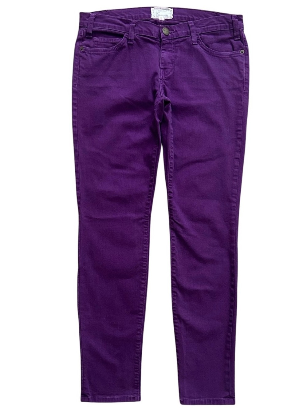 Current/Elliott Ankle Skinny Jeans Womens Size 29 Purple Stretch Denim USA